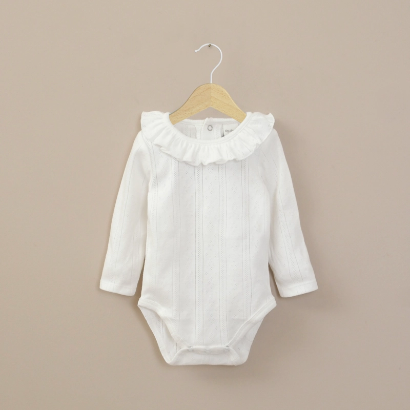 BODY BLANCO BEBE NIÑA OPALINE - 1