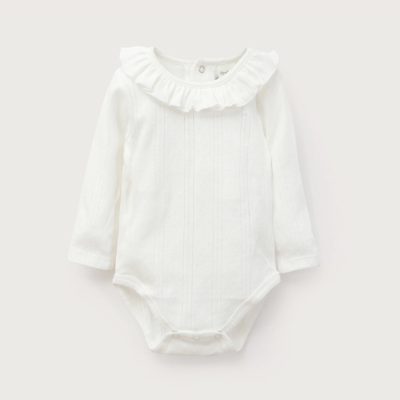 BODY BLANCO BEBE NIÑA OPALINE - 2