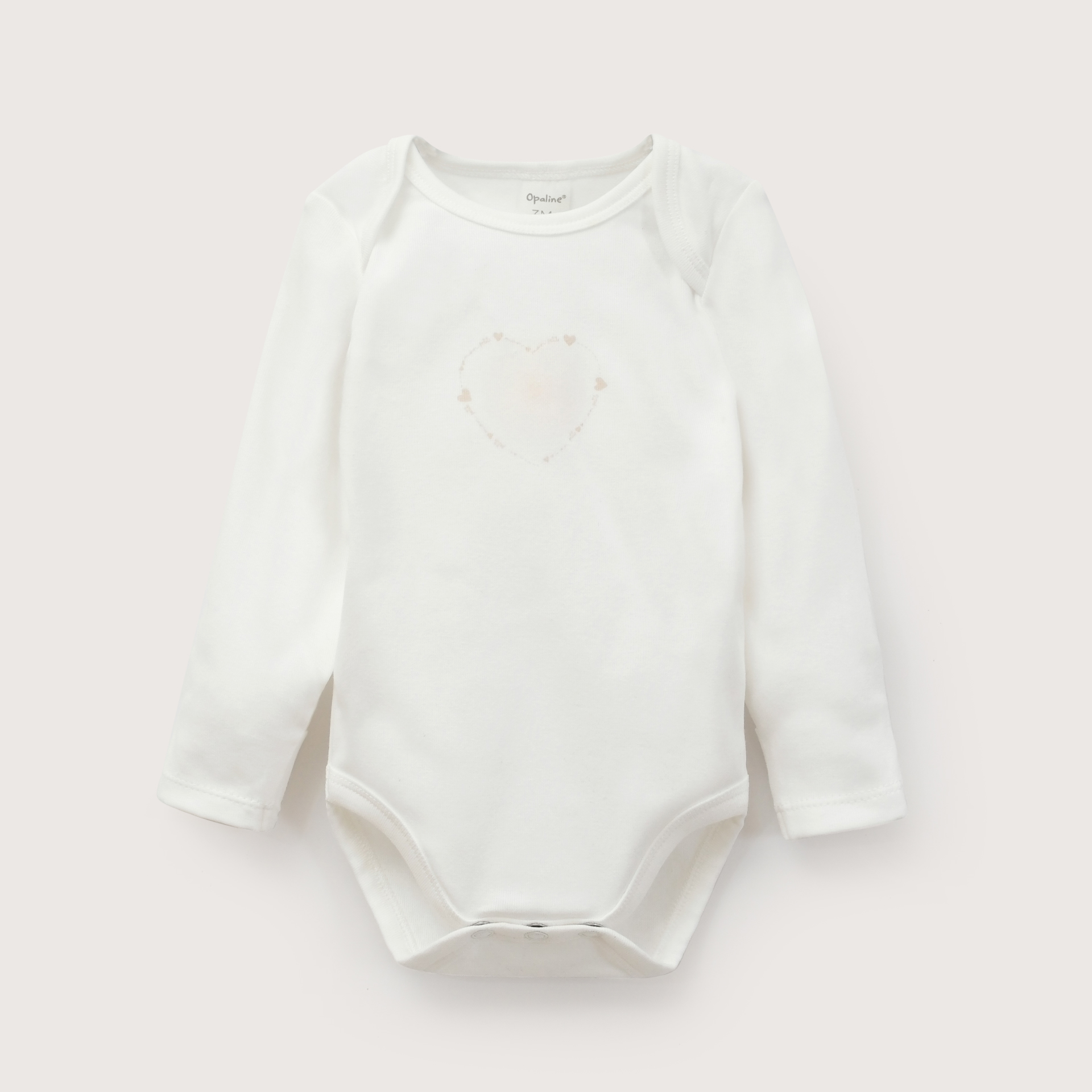 CONJUNTO DE BODIES BEBE NIÑA ROSADO OPALINE - 3