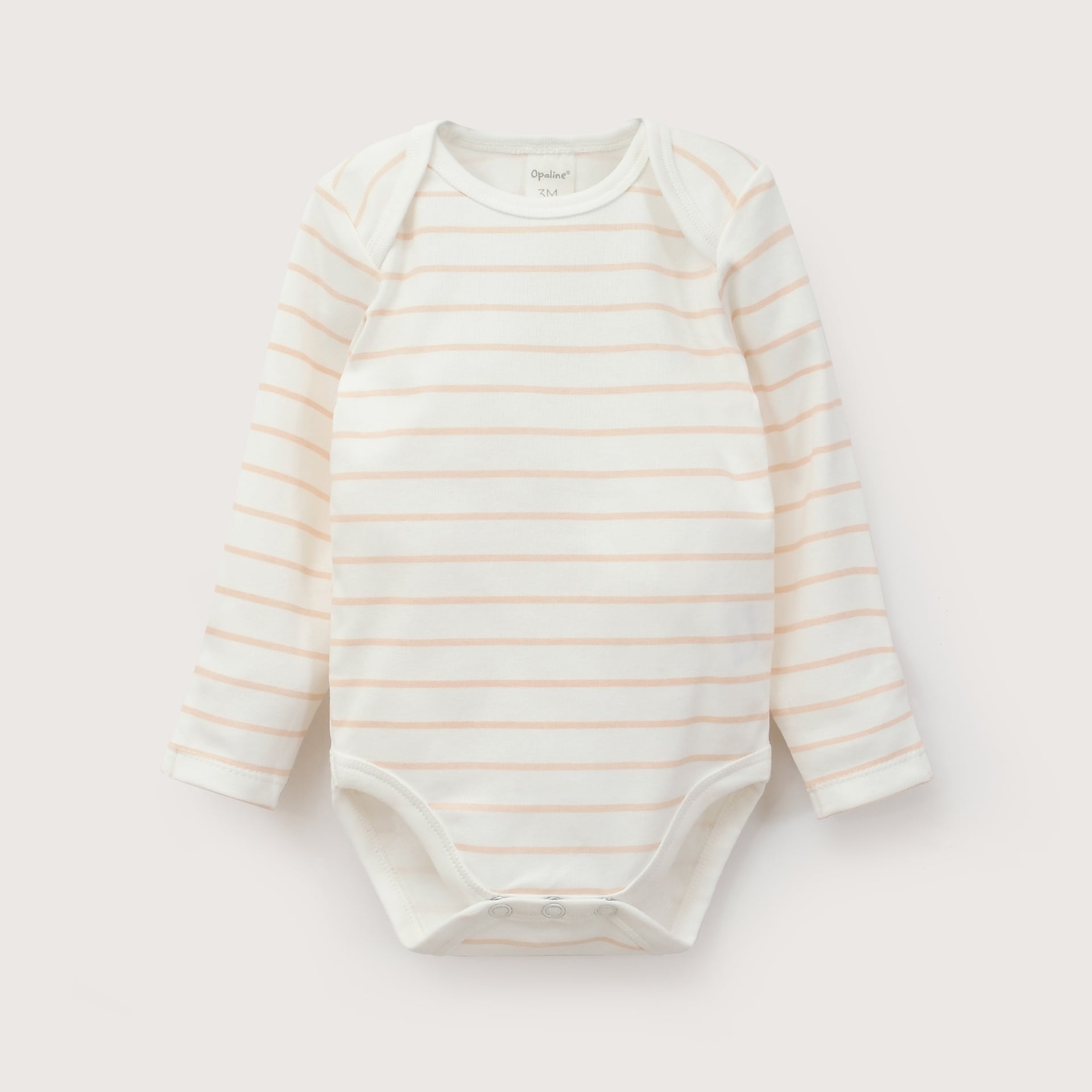 CONJUNTO DE BODIES BEBE NIÑA ROSADO OPALINE - 4