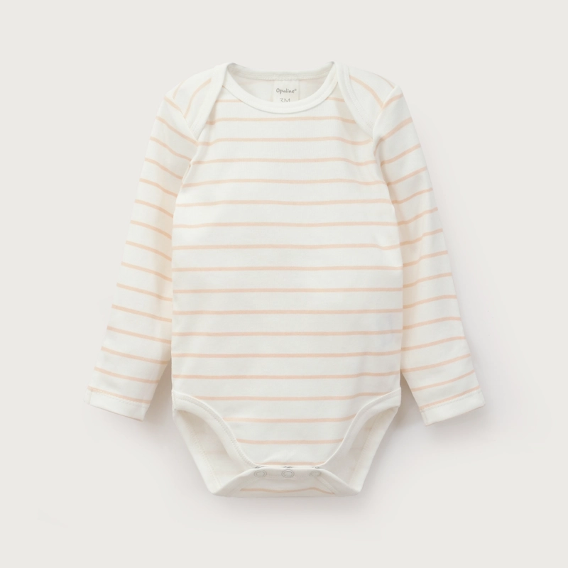 CONJUNTO DE BODIES BEBE NIÑA ROSADO OPALINE - 4