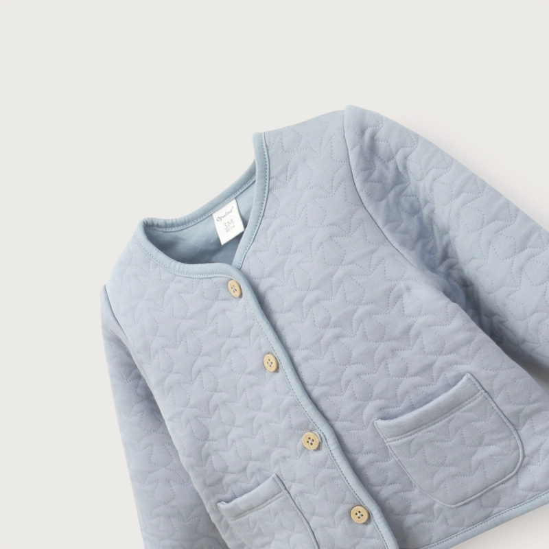 CHAQUETA BEBE UNISEX MENTA OPALINE - 4
