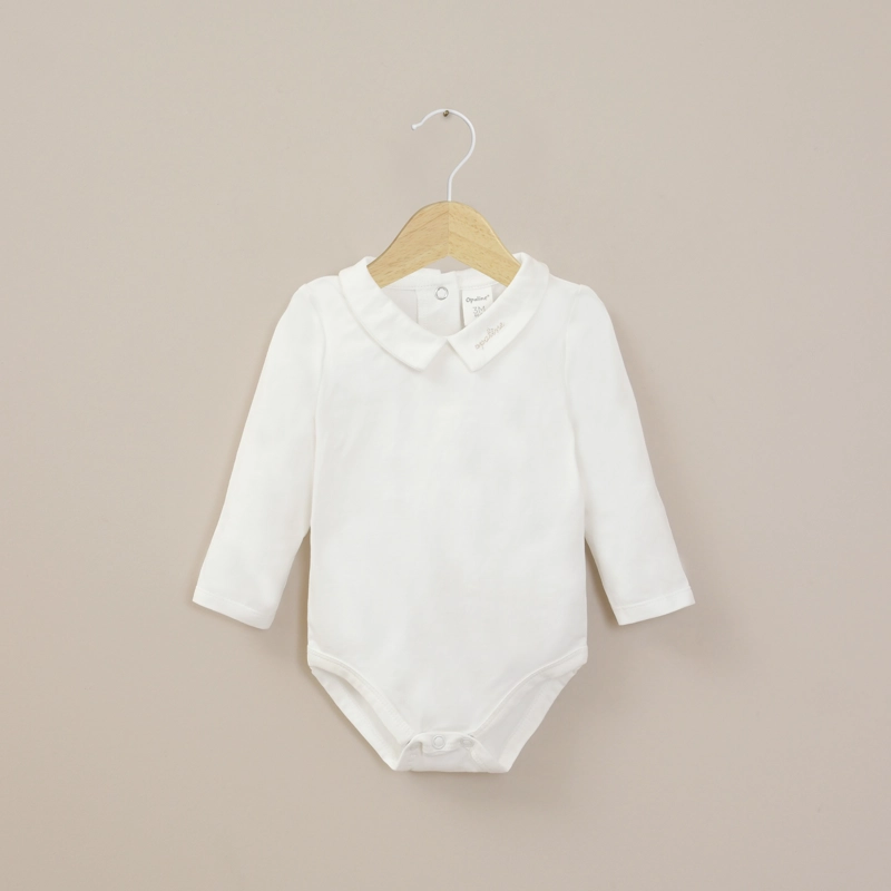 BODY BLANCO BEBE NIÑO OPALINE - 1