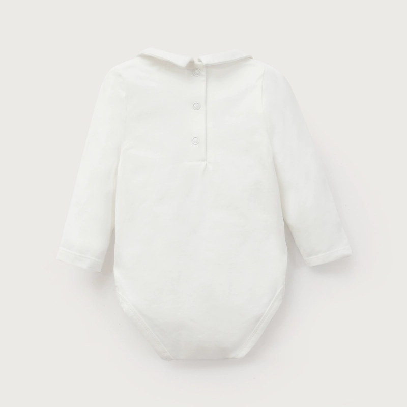 BODY BLANCO BEBE NIÑO OPALINE - 3