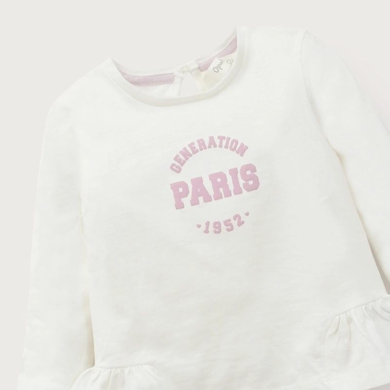 POLERA BLANCA INFANT NIÑA OPALINE - 4