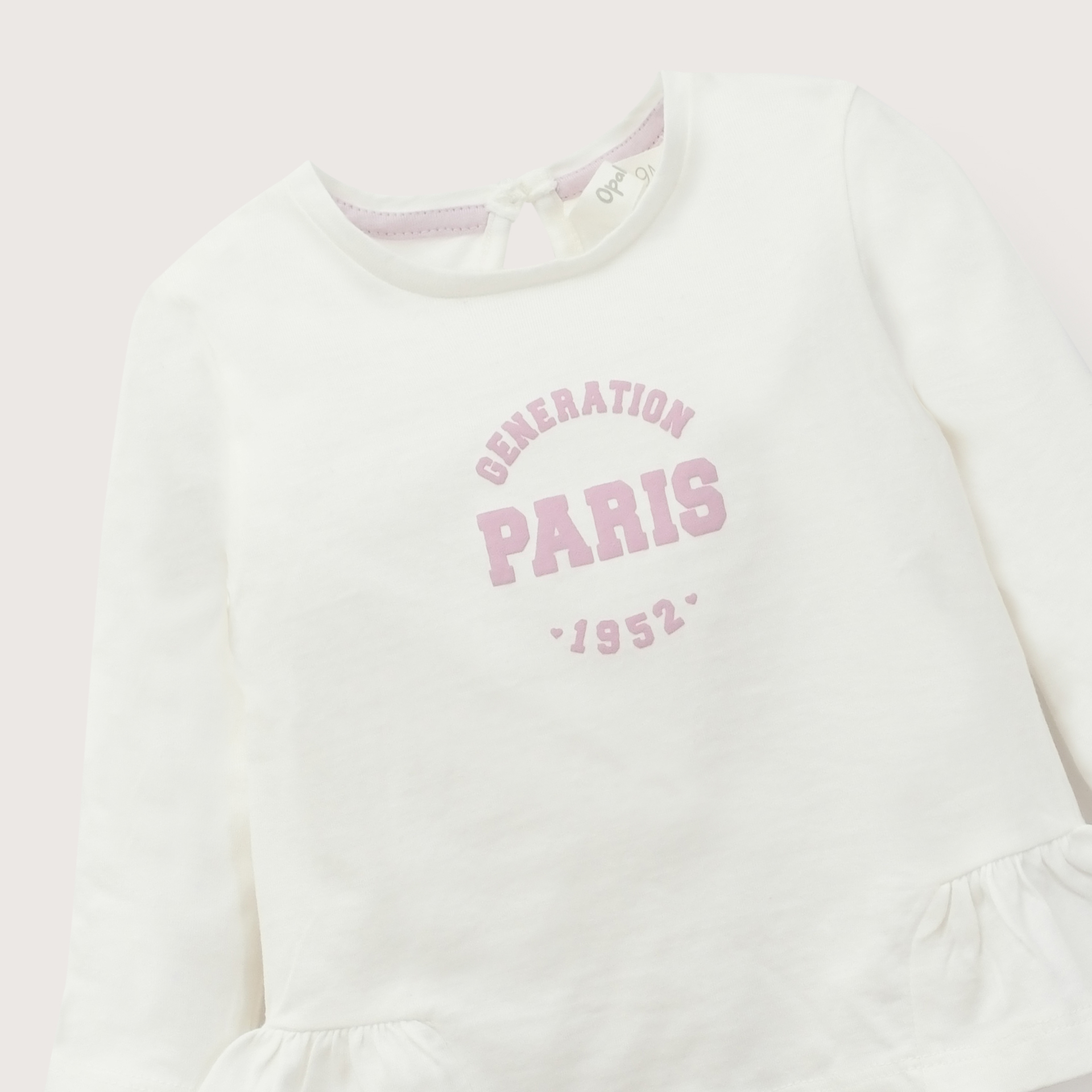 POLERA BLANCA INFANT NIÑA OPALINE - 4