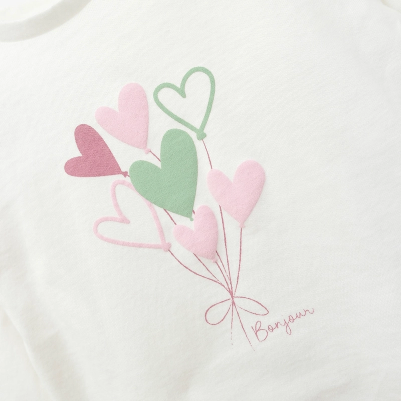 POLERA BLANCA BASICA INFANT NIÑA OPALINE - 4