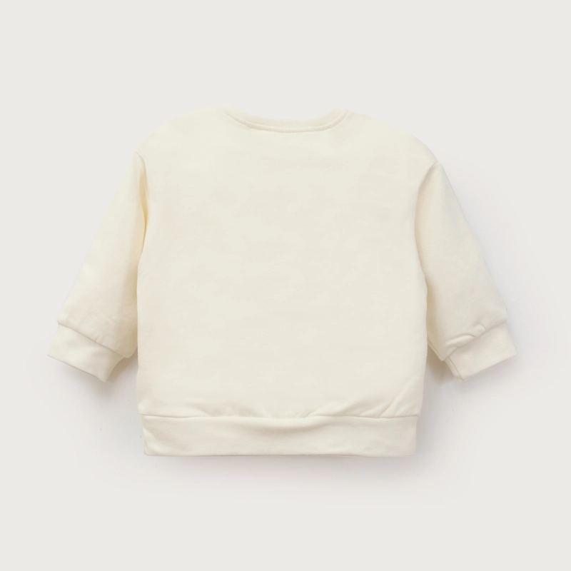 POLERON BLANCO BEBE NIÑA OPALINE - 3