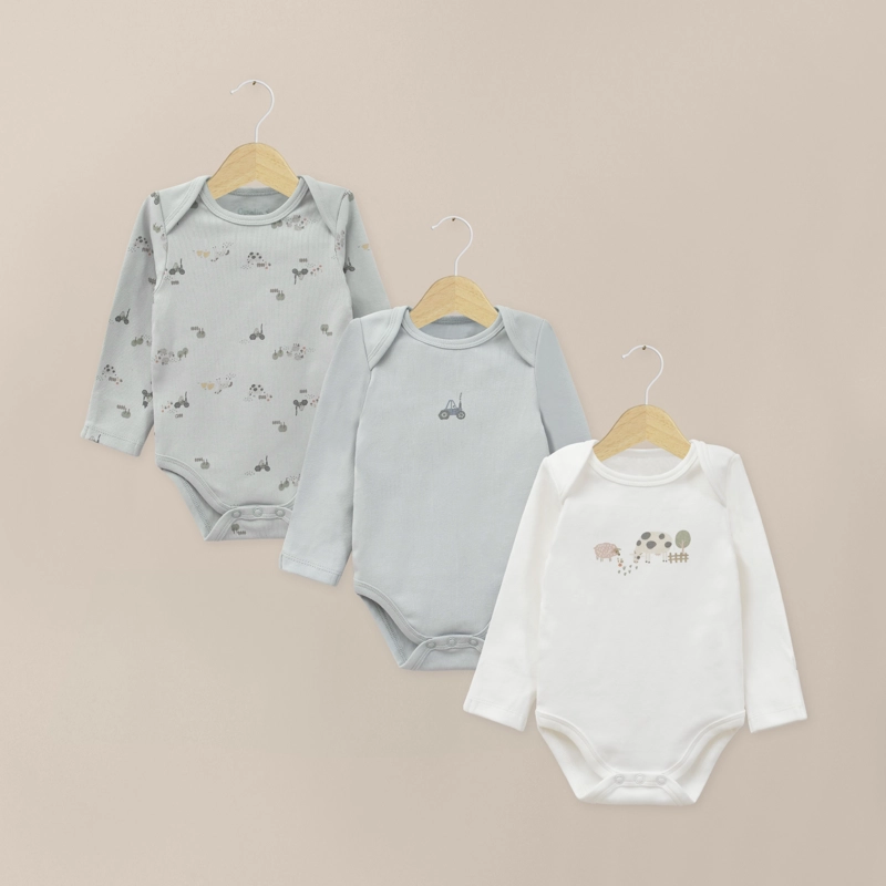 PACK BODIES BEBE NIÑO VERDE OPALINE - 1