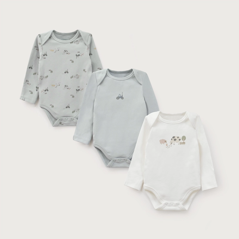 PACK BODIES BEBE NIÑO VERDE OPALINE - 2