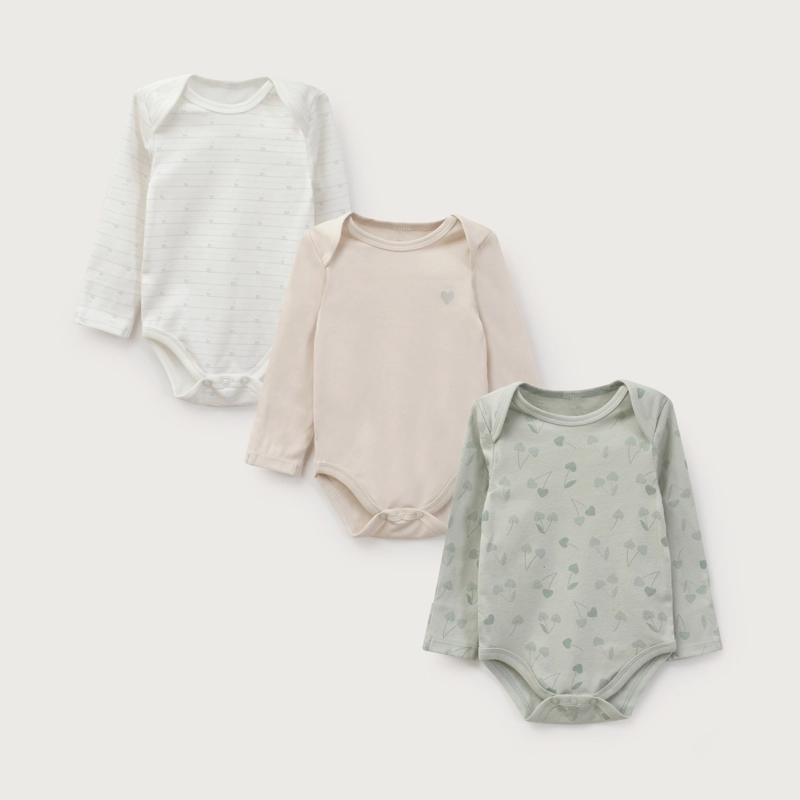 PACK BODIES BEBE NIÑA MENTA OPALINE - 2