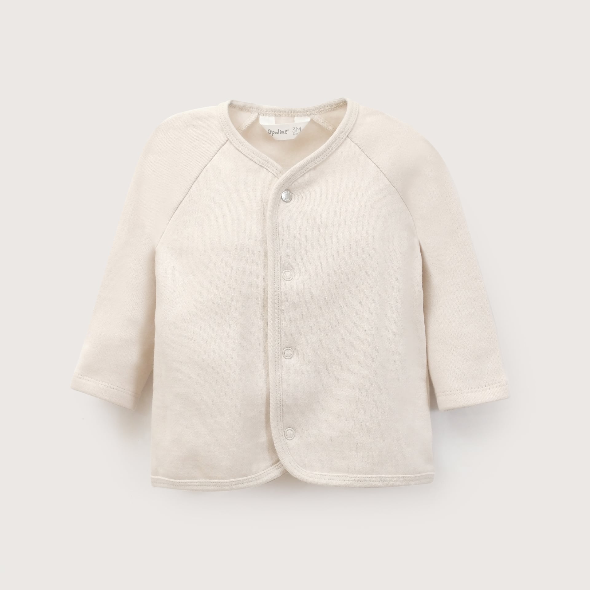 CONJUNTO BEBE UNISEX CREMA OPALINE - 3