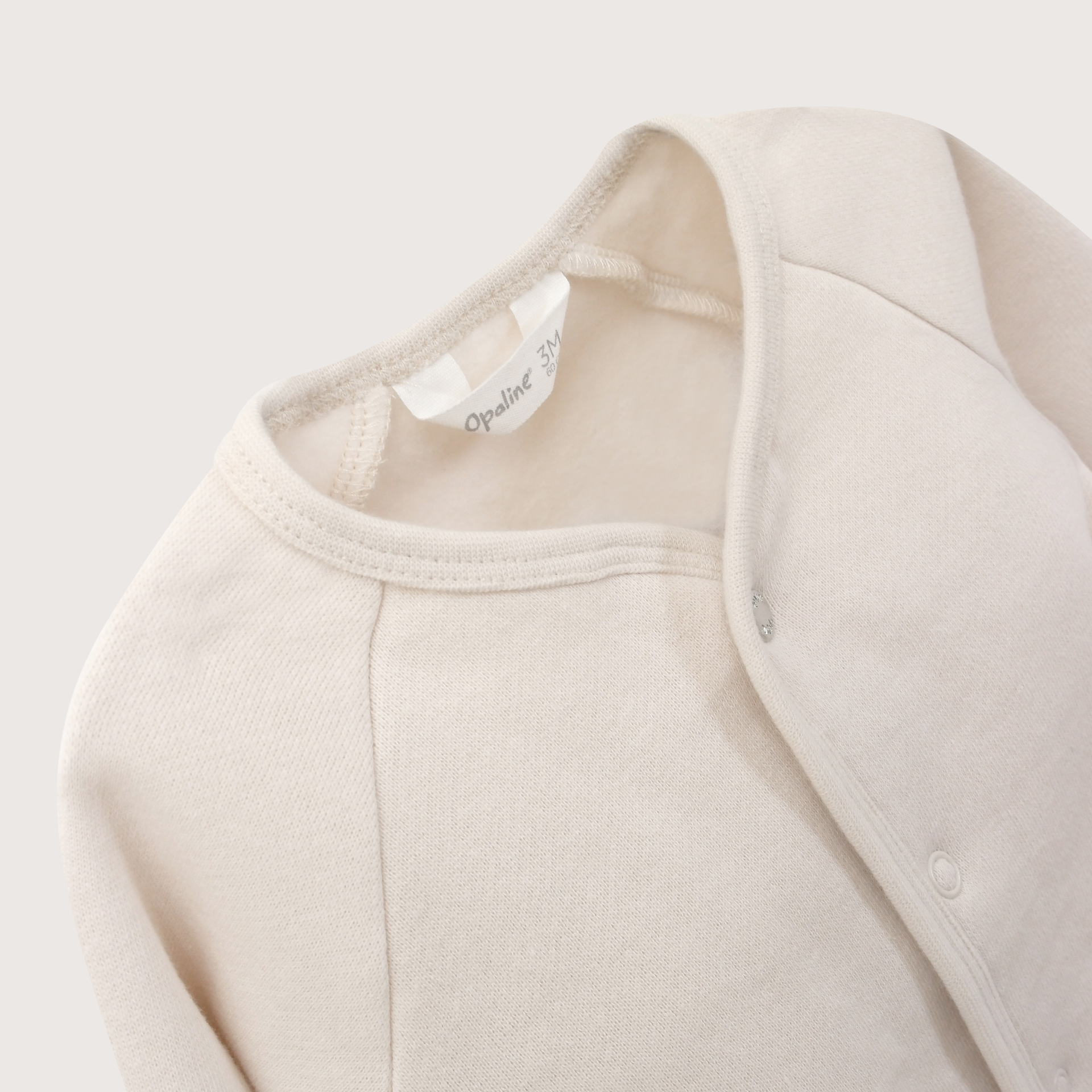 CONJUNTO BEBE UNISEX CREMA OPALINE - 5