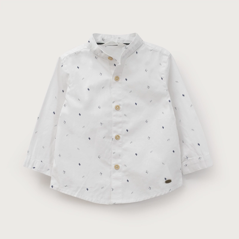 CAMISA INFANT NIÑO ESTAMPADA BLANCA OPALINE - 2