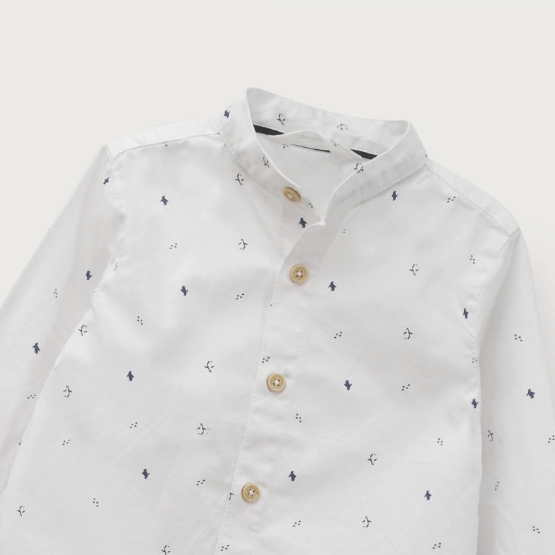 CAMISA INFANT NIÑO ESTAMPADA BLANCA OPALINE - 3