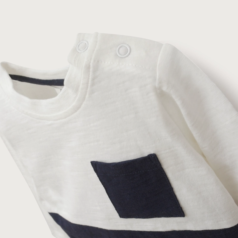 POLERA INFANT NIÑO AZUL OPALINE - 4