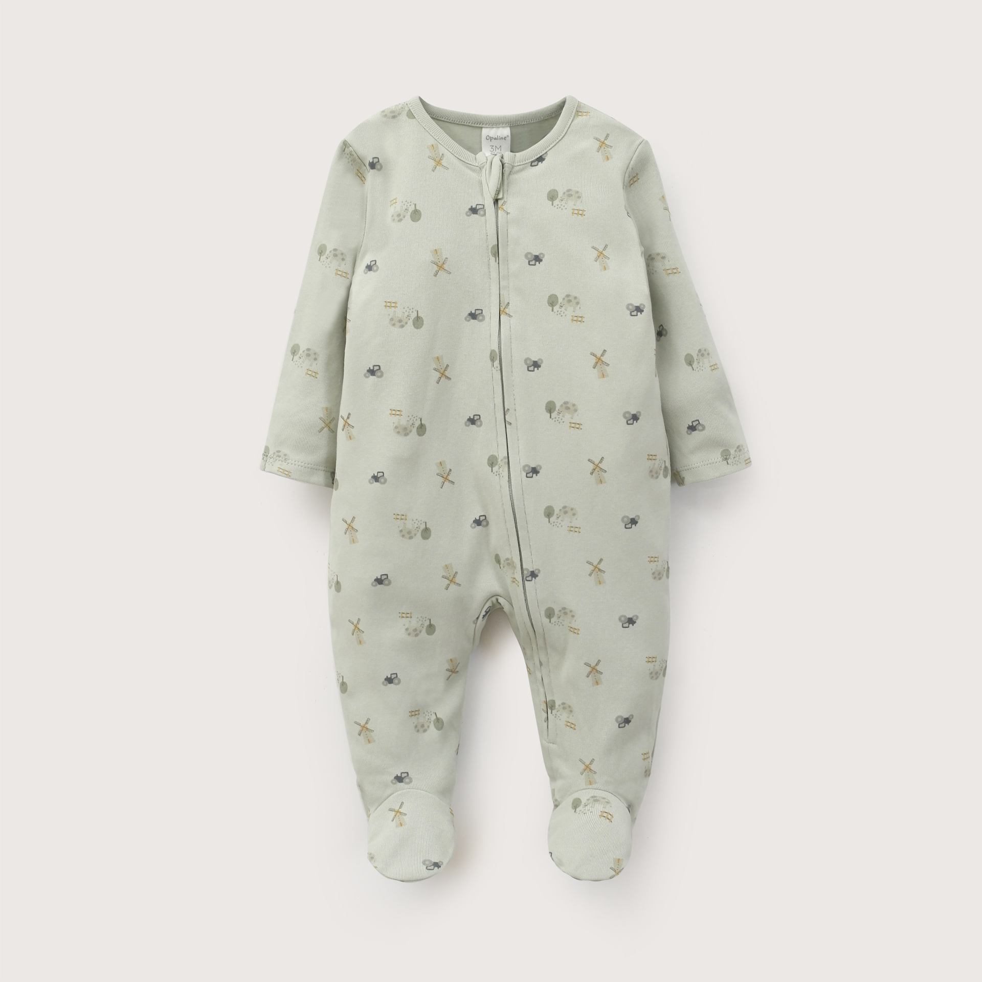 CONJUNTO BEBE NIÑO MENTA OPALINE - 3
