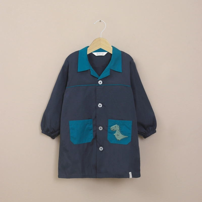 DELANTAL INFANT NIÑO AZUL OPALINE - 1