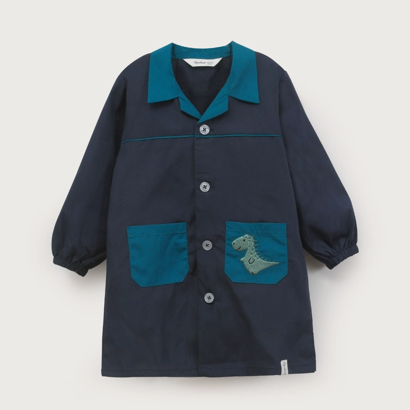 DELANTAL INFANT NIÑO AZUL OPALINE - 2
