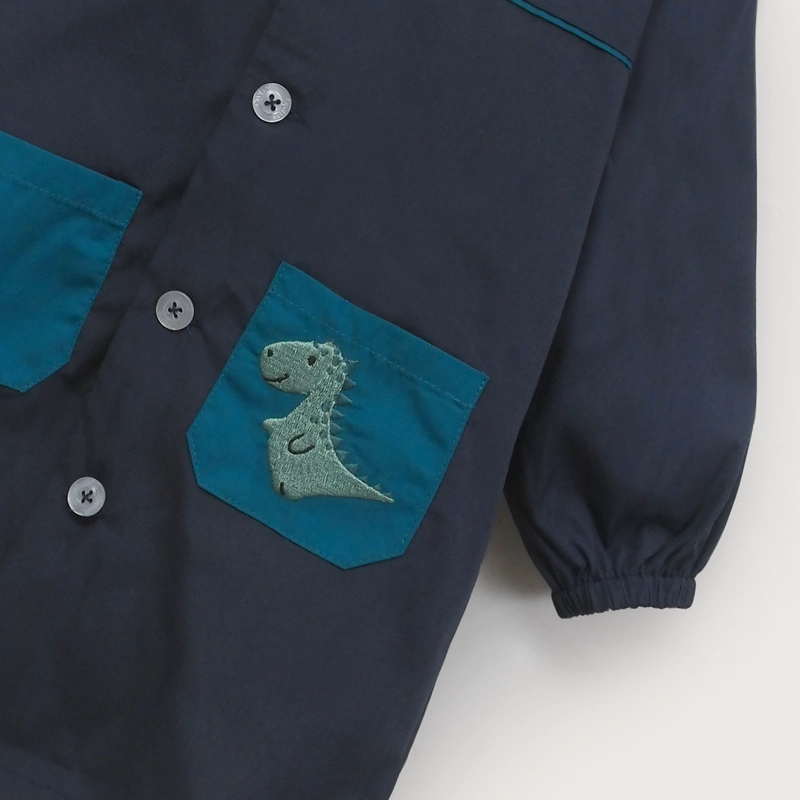 DELANTAL INFANT NIÑO AZUL OPALINE - 5