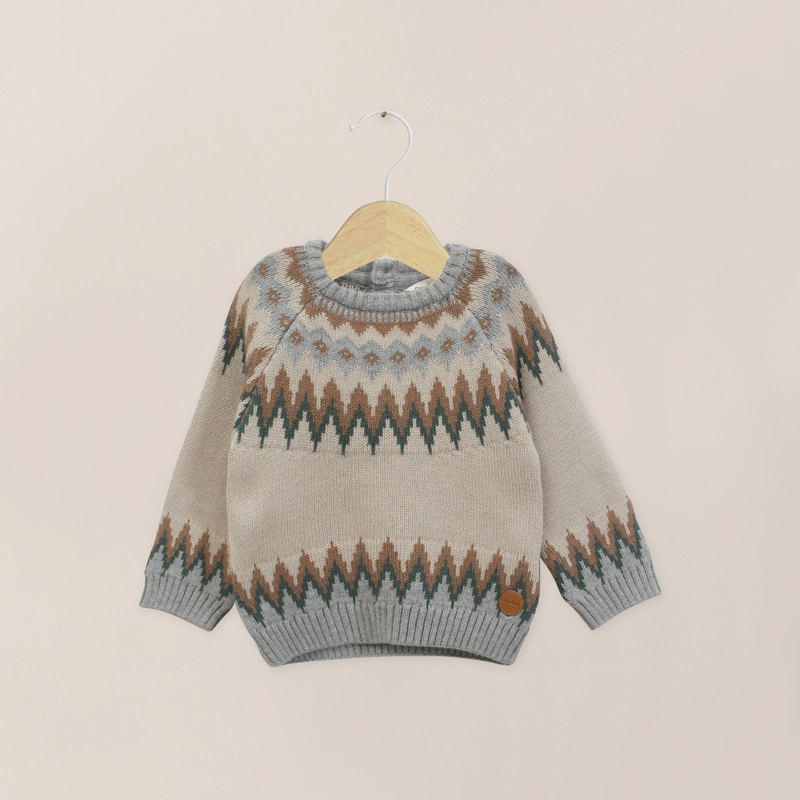 SWEATER DISEÑO INFANT NIÑO BEIGE OPALINE - 1