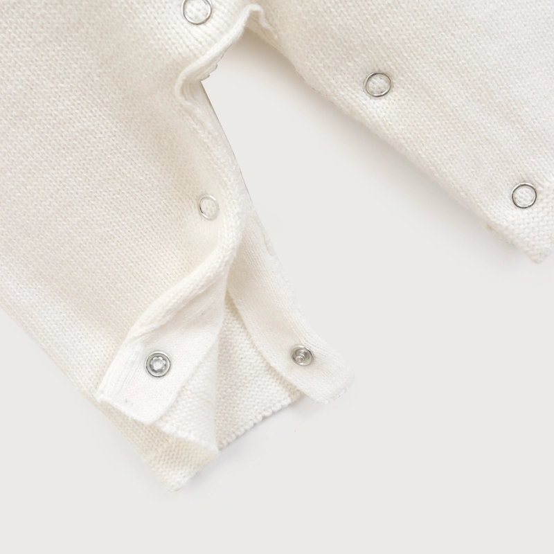 JARDINERA BEBE UNISEX BLANCO OPALINE - 4