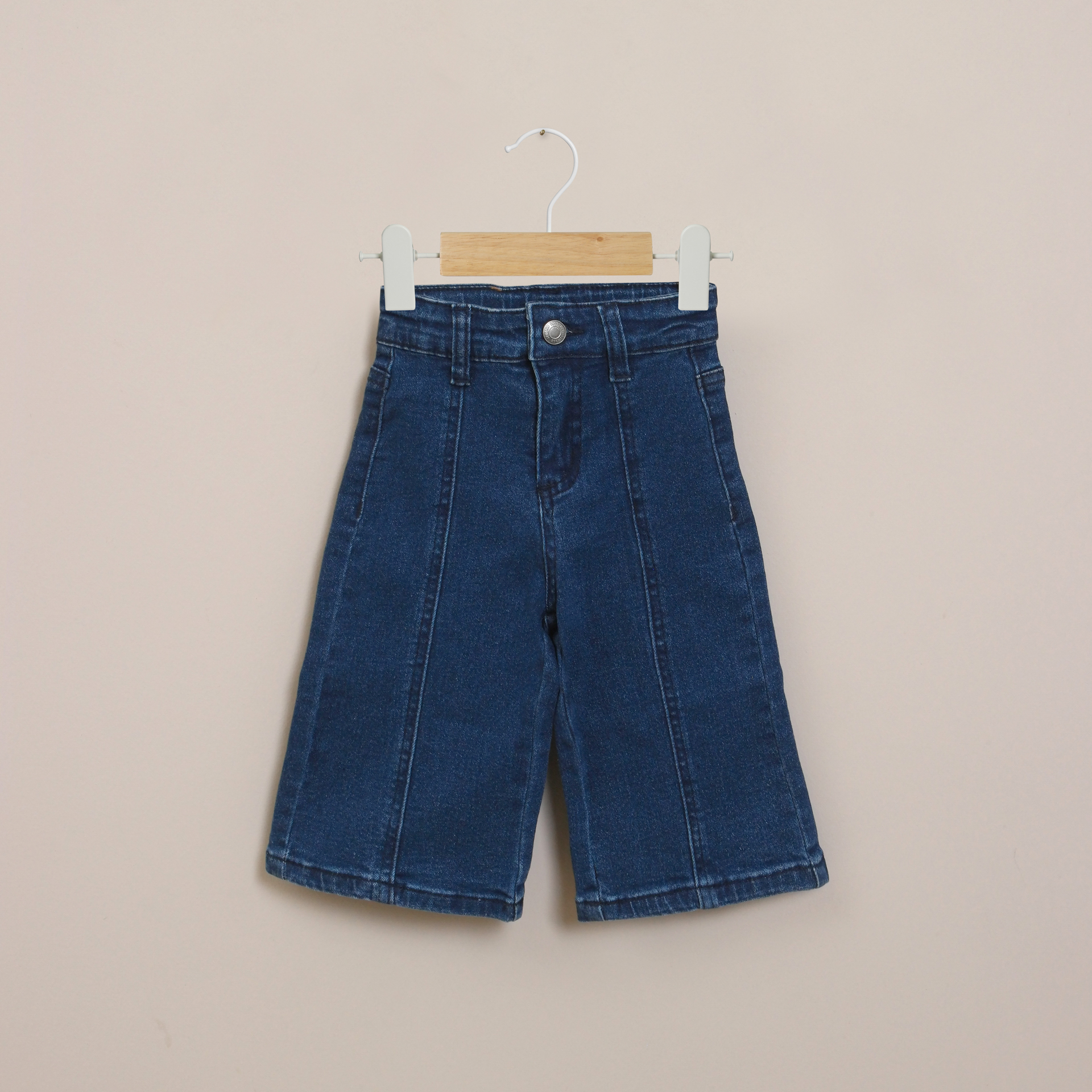 JEANS WIDE LEG INFANT NIÑA AZUL OPALINE - 1
