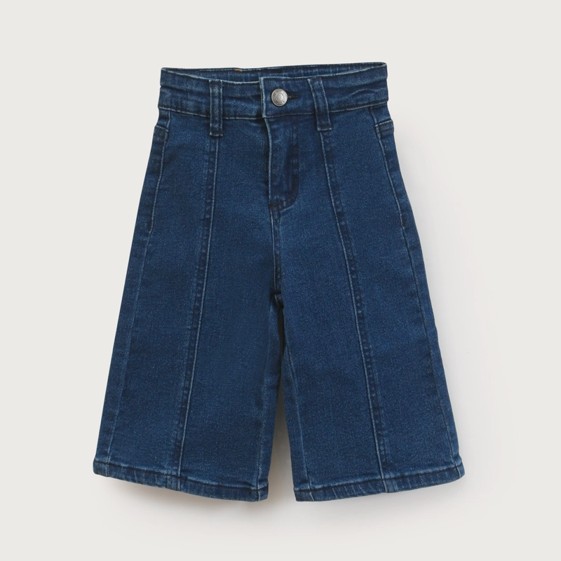 JEANS WIDE LEG INFANT NIÑA AZUL OPALINE - 2