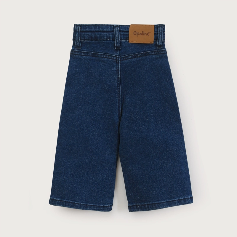 JEANS WIDE LEG INFANT NIÑA AZUL OPALINE - 3