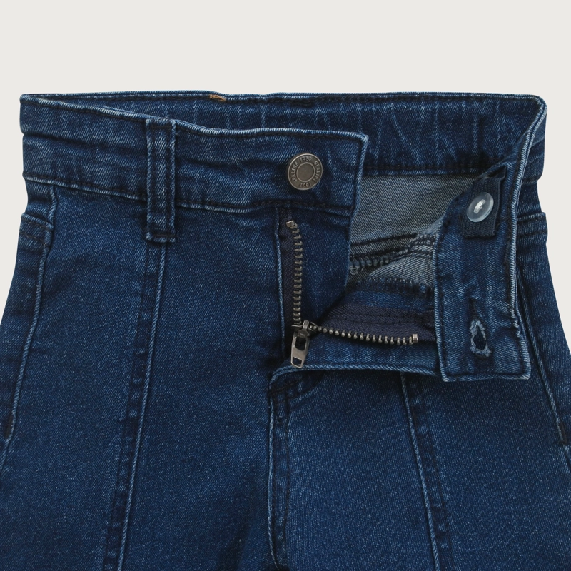 JEANS WIDE LEG INFANT NIÑA AZUL OPALINE - 4