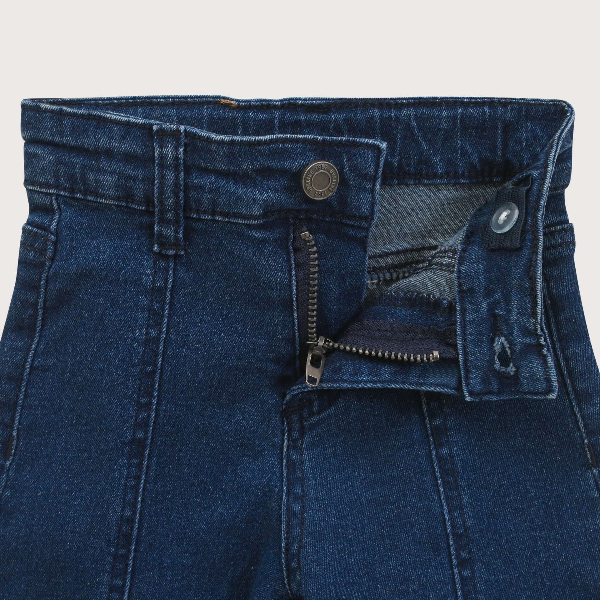 JEANS WIDE LEG INFANT NIÑA AZUL OPALINE - 4