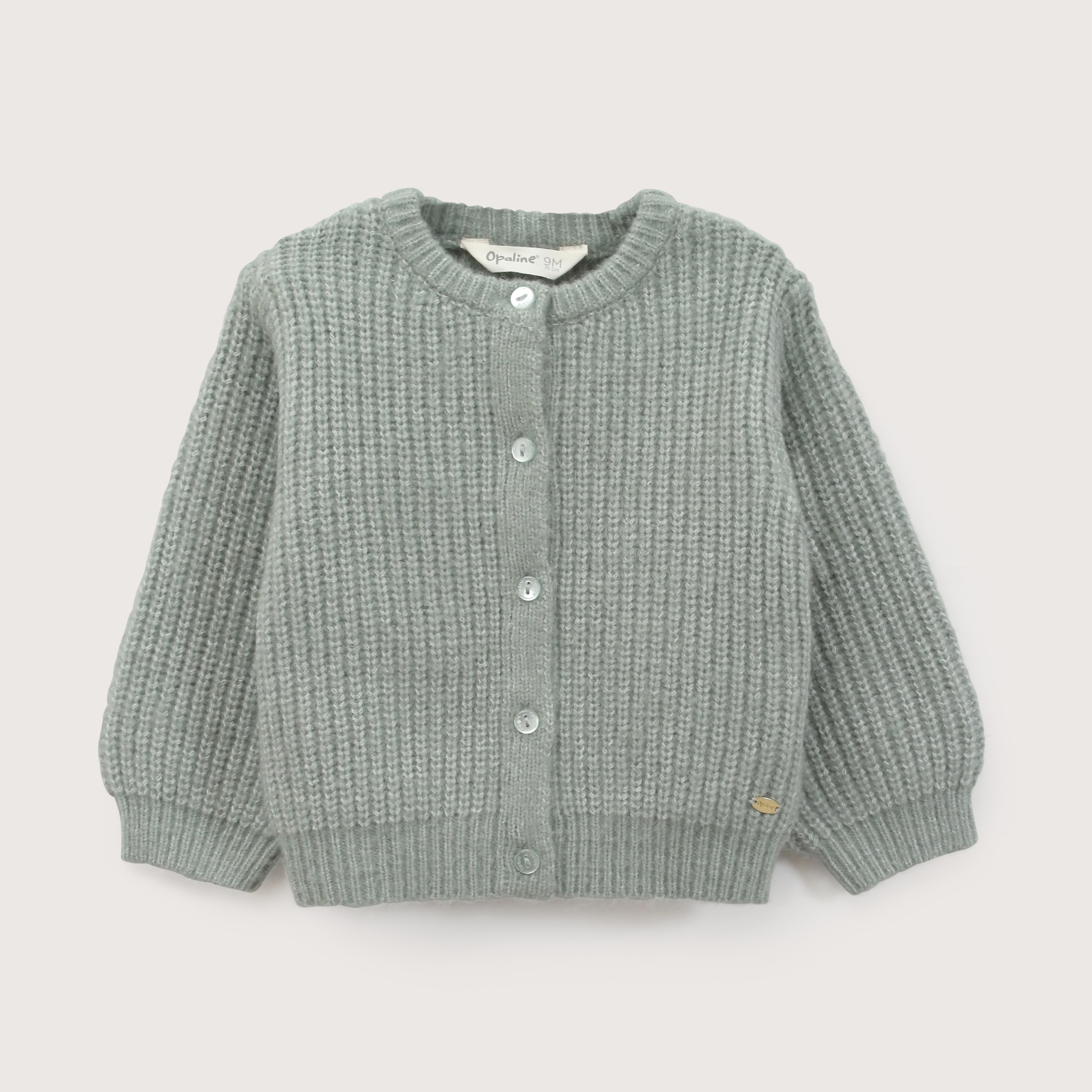 CHALECO INFANT NIÑA VERDE MUSGO OPALINE - 2