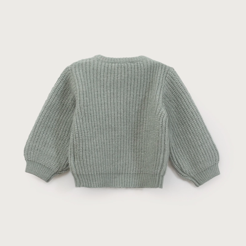 CHALECO INFANT NIÑA VERDE MUSGO OPALINE - 3