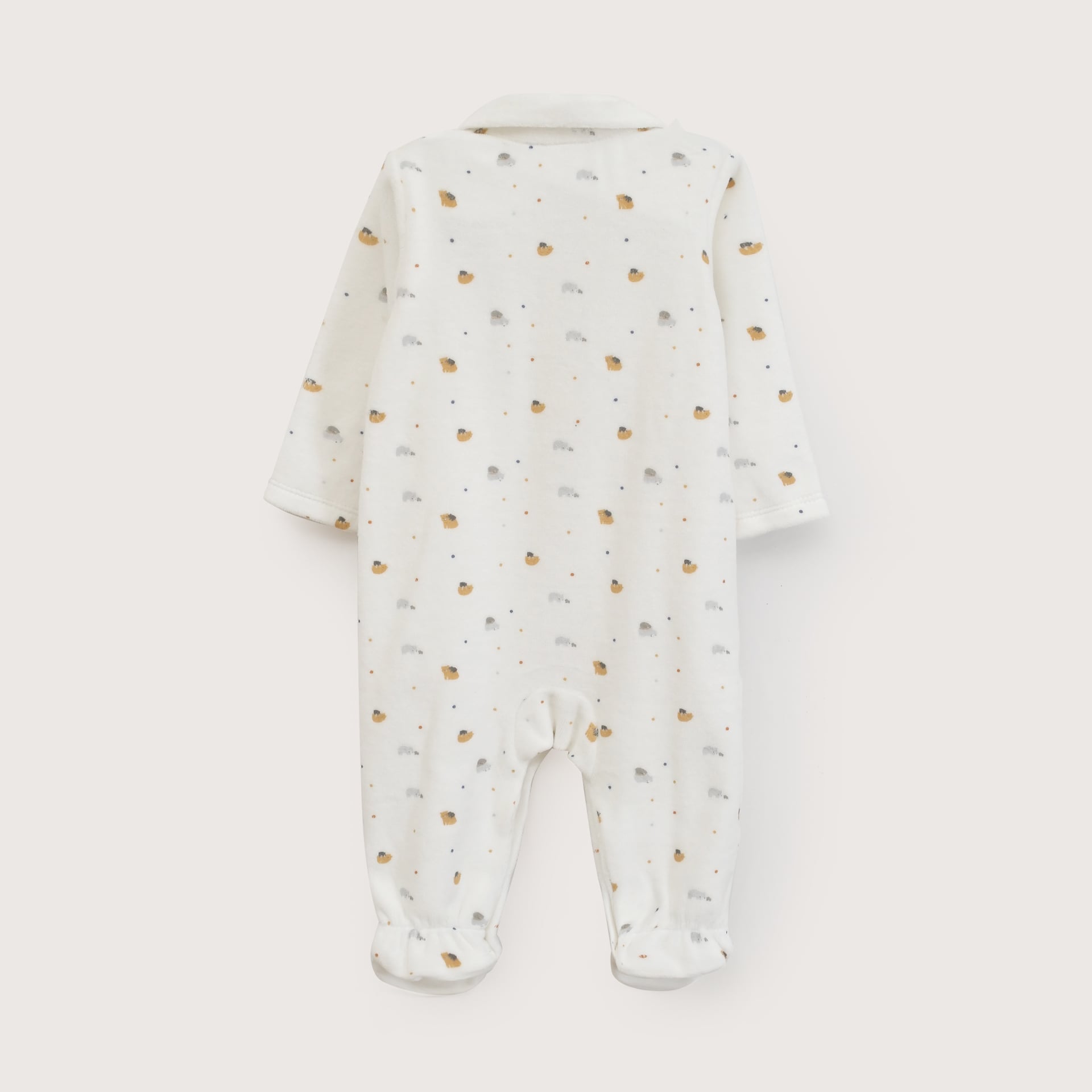 OSO PLUSH BEBE NIÑO ESTAMPADO BLANCO OPALINE - 3