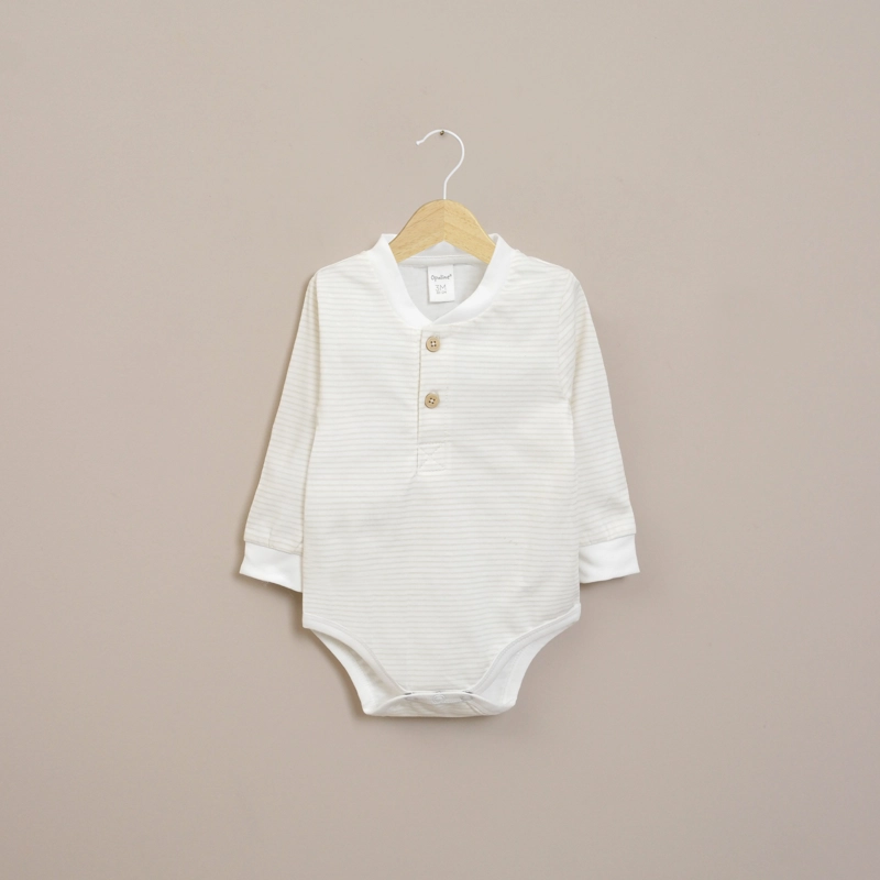 BODY BEBE NIÑO BEIGE OPALINE - 1