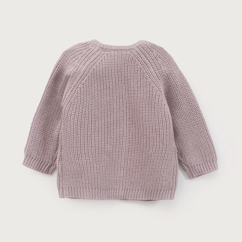 CHALECO BEBE NIÑA LILA OPALINE - 3