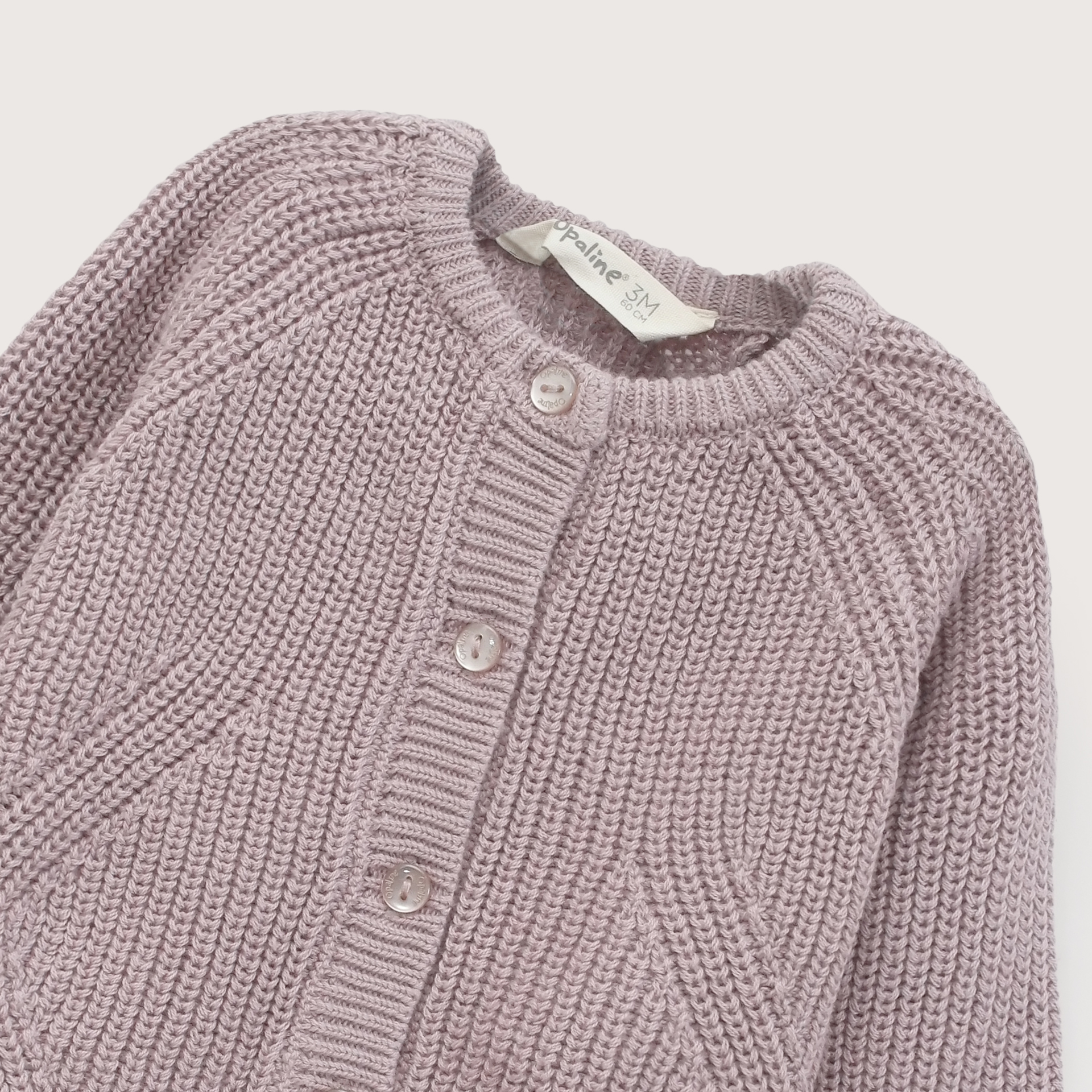 CHALECO BEBE NIÑA LILA OPALINE - 4
