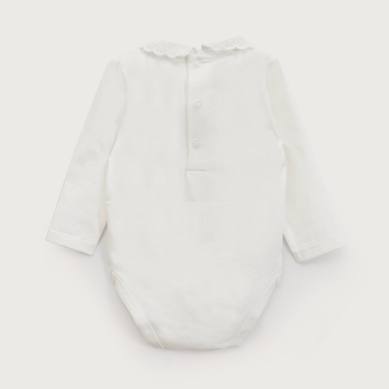 BODY BEBE BLANCO NIÑA OPALINE - 3