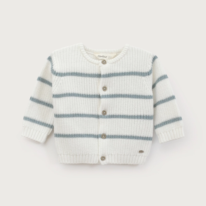 CHALECO BLANCO BEBE NIÑO OPALINE - 2