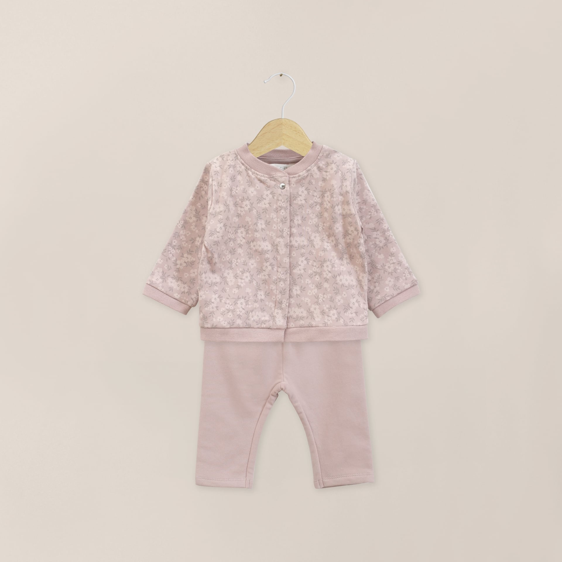 CONJUNTO BEBE NIÑA LILA OPALINE - 1
