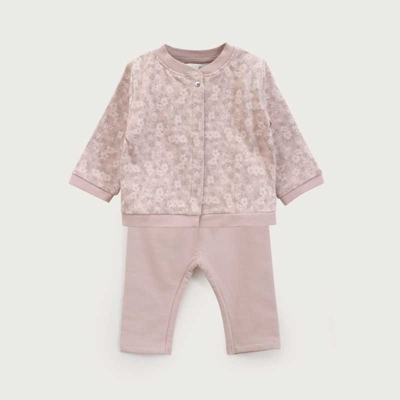CONJUNTO BEBE NIÑA LILA OPALINE - 2
