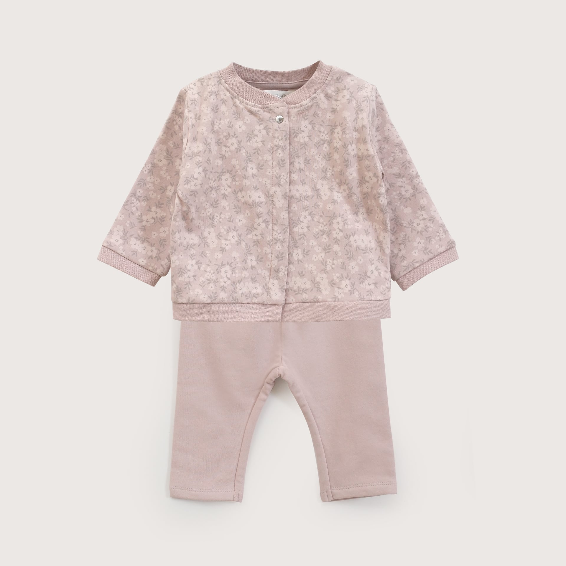 CONJUNTO BEBE NIÑA LILA OPALINE - 2
