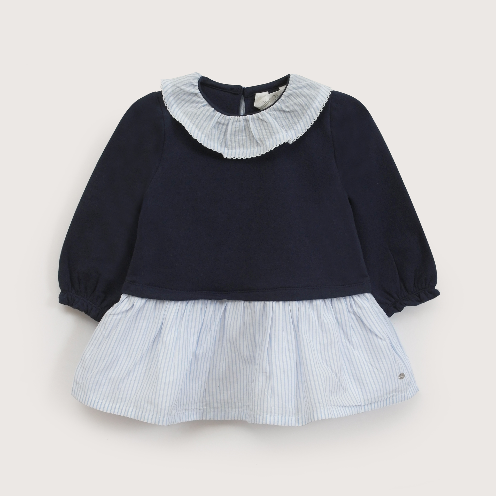 VESTIDO INFANT NIÑA AZUL MARINO OPALINE - 3