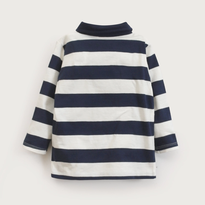 POLERA INFANT NIÑO AZUL CON FRANJAS OPALINE - 3