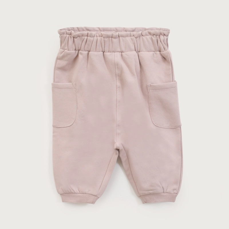 PANTALON BUZO BEBE NIÑA LILA OPALINE - 2
