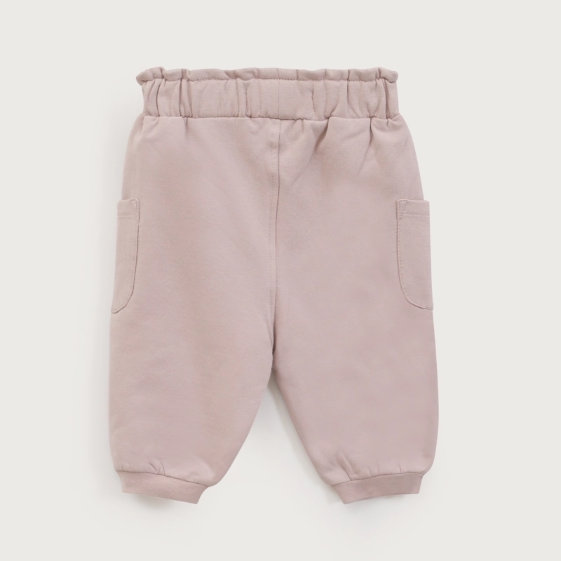 PANTALON BUZO BEBE NIÑA LILA OPALINE - 3