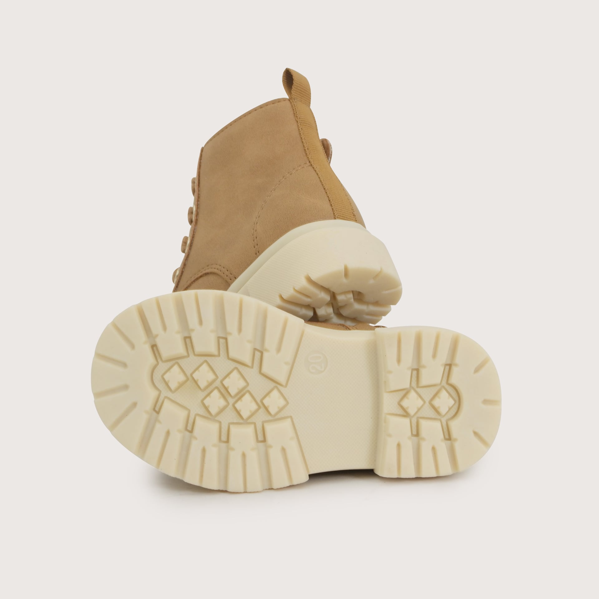 BOTIN URBANO CASUAL CAMEL NIÑA OPALINE - 3