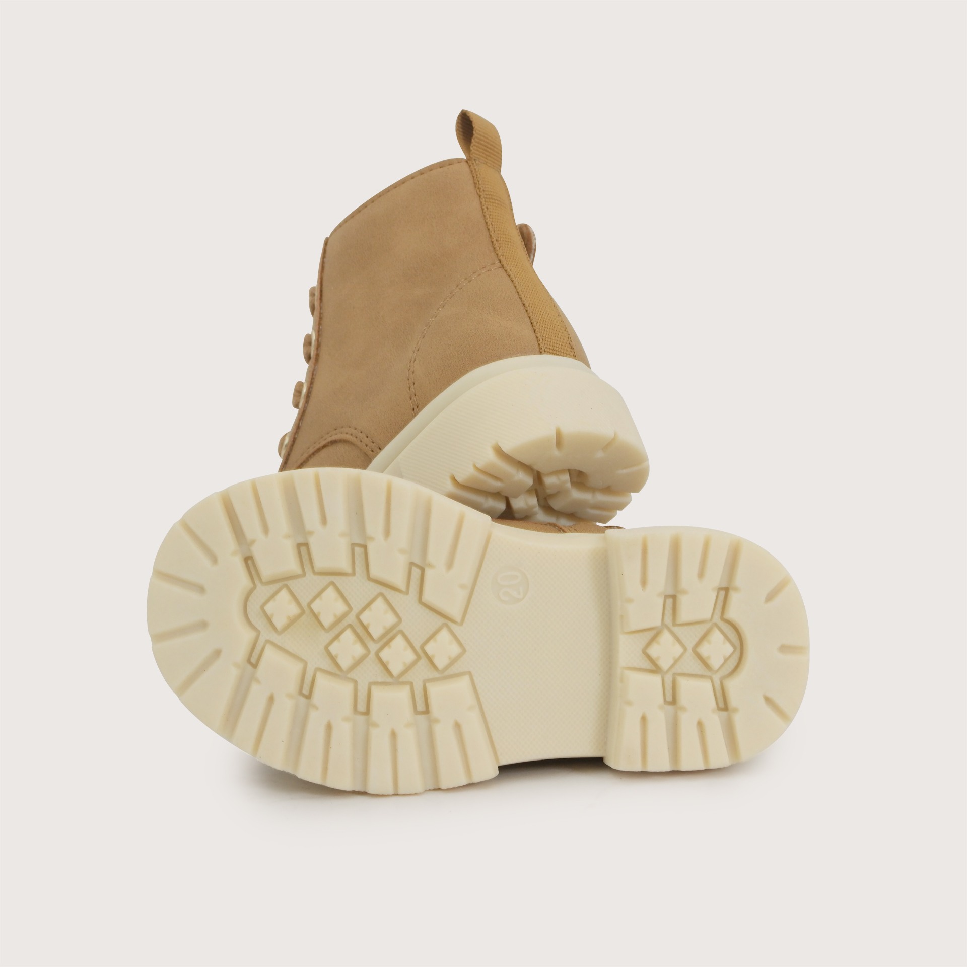 BOTIN URBANO CASUAL CAMEL NIÑA OPALINE - 3