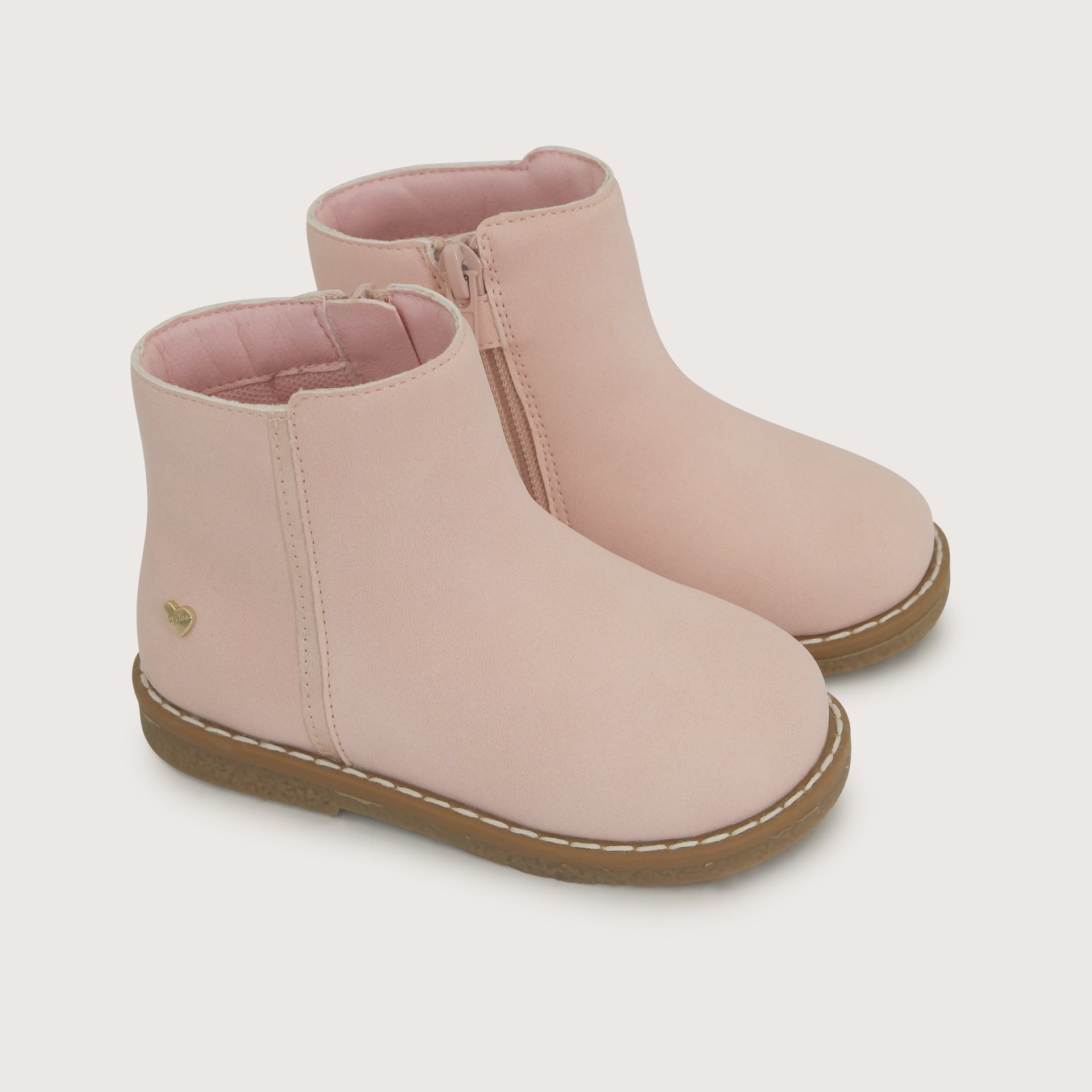BOTIN CASUAL ROSADO NIÑA OPALINE - 1