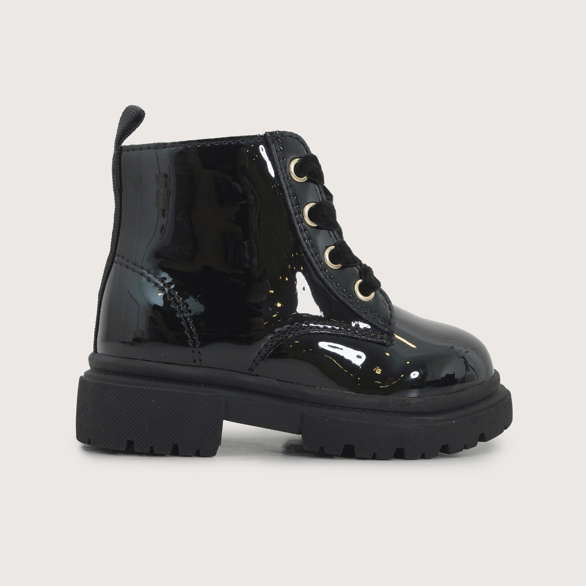 BOTIN CASUAL CORDON NEGRO NIÑA OPALINE - 2